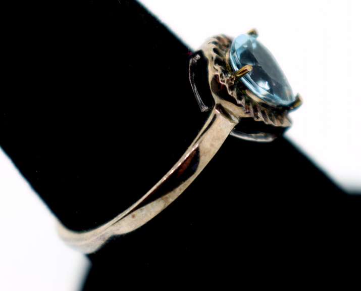 LeVian Sterling and Topaz Ring