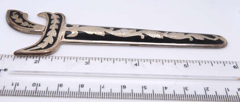 Sterling Silver Sword with Fodder