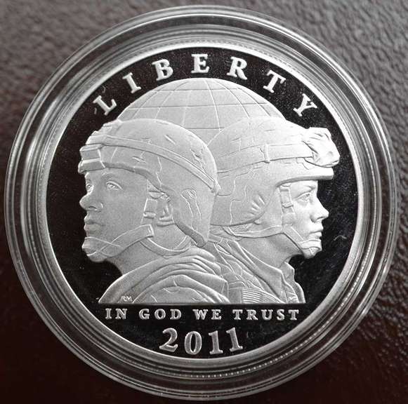 2011 United States Army Proof Commemorative Dollar
