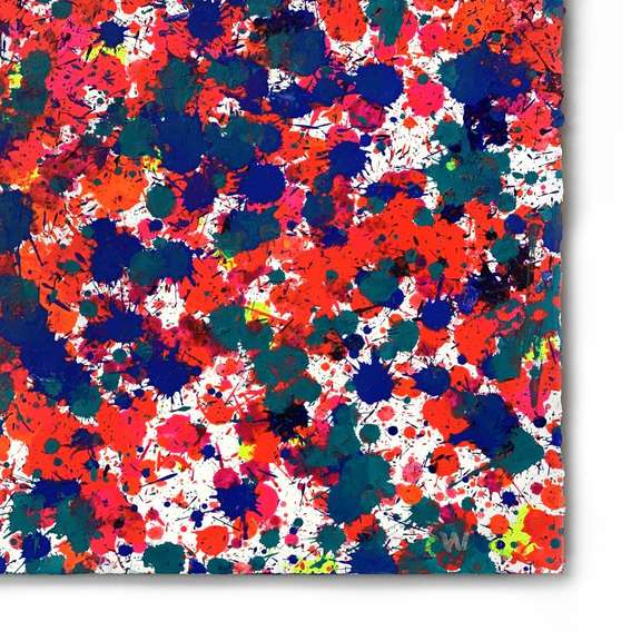 Wyland, "Hot Spots 9" Framed Original Watercolor Painting Hand Signed with Letter of Authenticity.