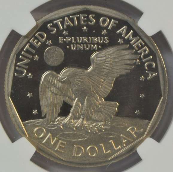 NGC PF68 ULTRA CAMEO graded 1981-S Type 2 SBA $1