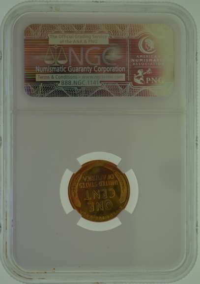 1955-S NGC 1Cent Lincoln MS66RD
