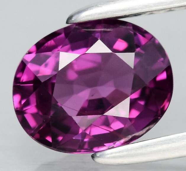 Ravishing 1.28ct rich violet Rhodolite Garnet