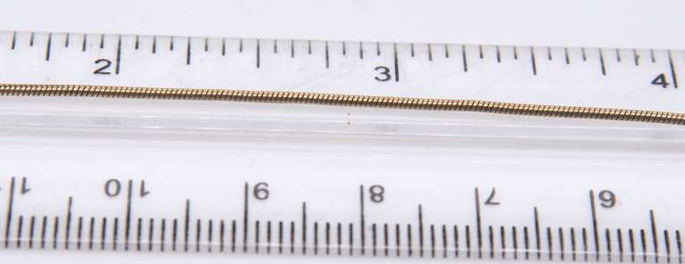 Vintage Sterling Silver Italian Chain Necklace