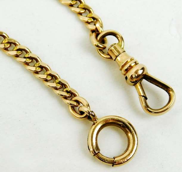 Antique Gold-Filled Watch Chain