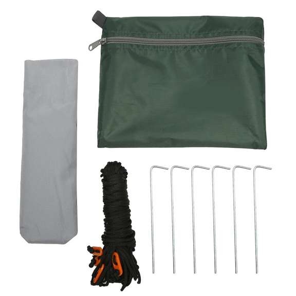 275x275CM Camping Tarp 420D Oxford Cloth Sunshade