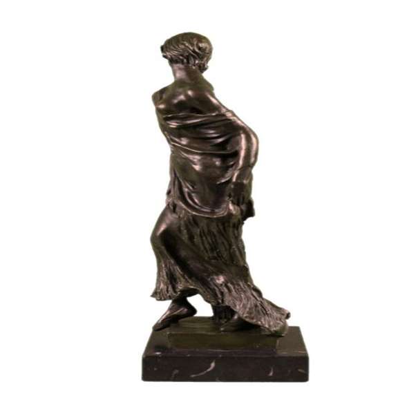 1920 Style Model Bronze Sculpture