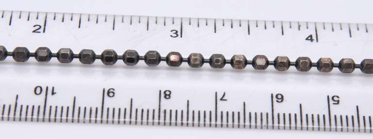 Vintage Sterling Silver Ball Link Bracelet