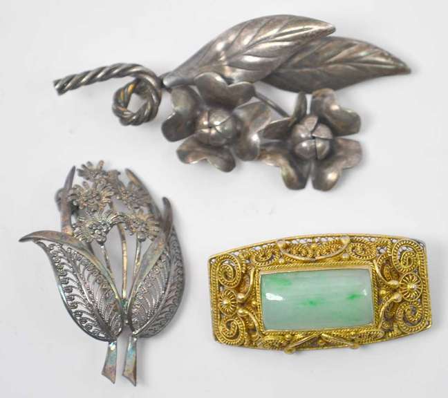 Lot of 3 Vintage Pins