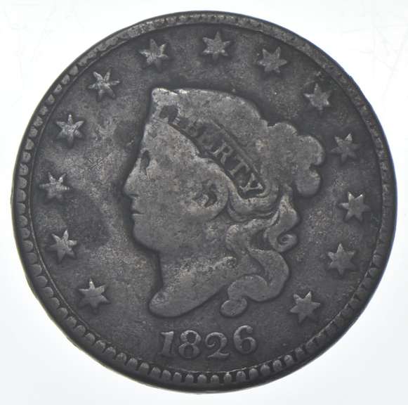 1826 Matron Head Large Cent