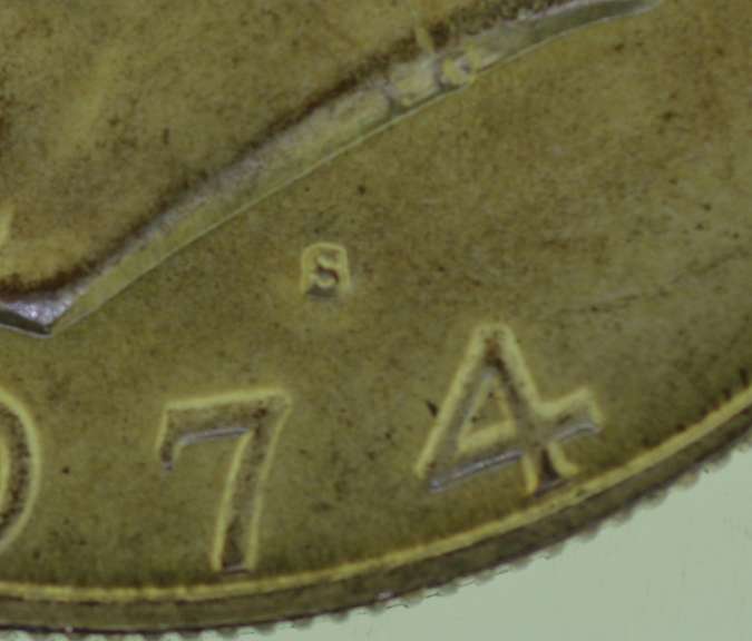 1974-S Eisenhower Dollar Silver $1 Coin