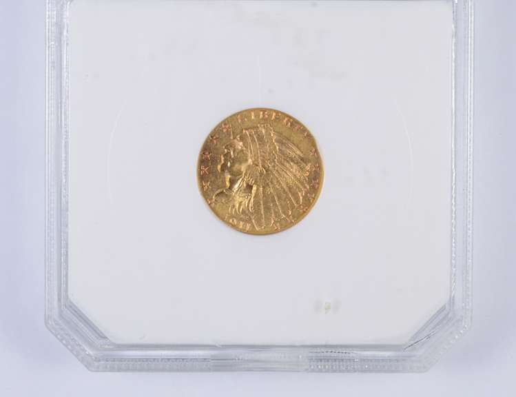 1911 $2.50 Indian Head Gold Quarter Eagle