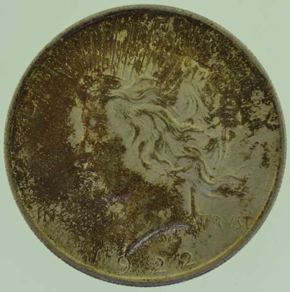 1922 $1 Silver Peace Dollar Coin