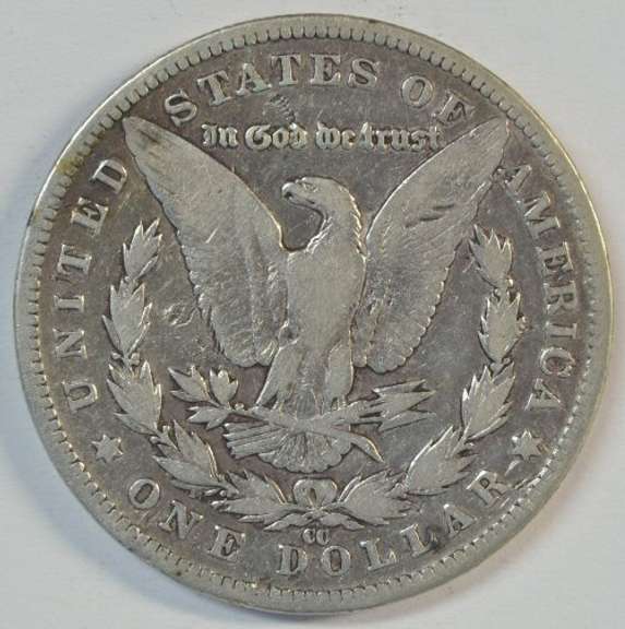 Scarce key date 1883-CC Morgan Silver Dollar