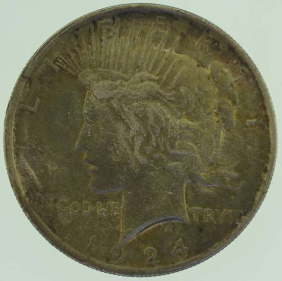 1924 Peace Silver Dollar