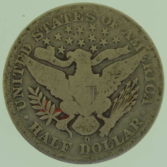 1906-O Barber Half Dollar
