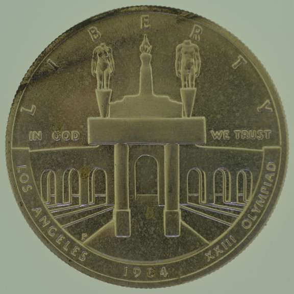 1984 Los Angeles XXIII Olympiad Unites State of America One Dollar