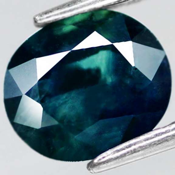 Heated only! Australian! 1.53ct blue green Sapphire