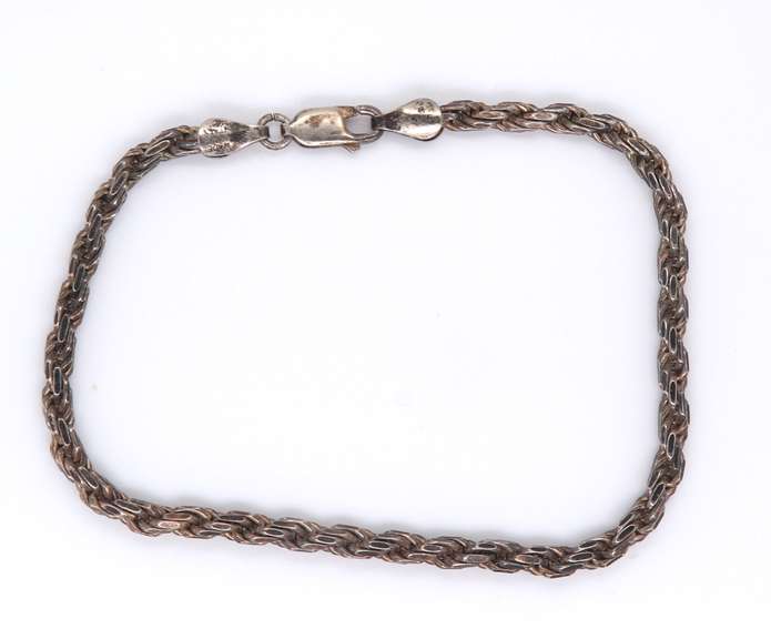 Vintage Sterling Silver Italian Bracelet