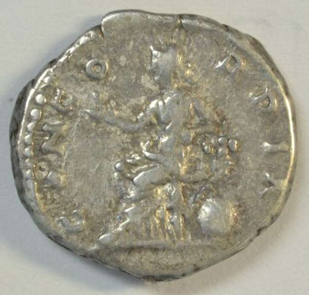 Nice Roman Silver Denarius of Faustina Jr, 120-175 AD