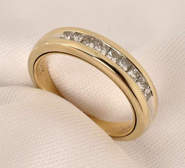Easy to Wear Channel Set Diamond Band