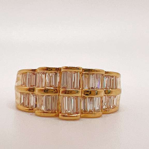 2.0 Carat Diamond Ring in 18kt Yellow Gold