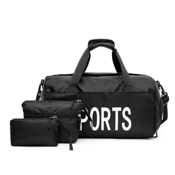 3PCS Waterproof Oxford Cloth Shoulder Bag Wet-dry
