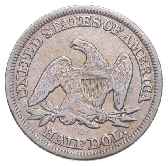 1854-O Seated Liberty Half Dollar