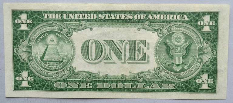 Gem CU $1 1935 C Star Silver Certificate