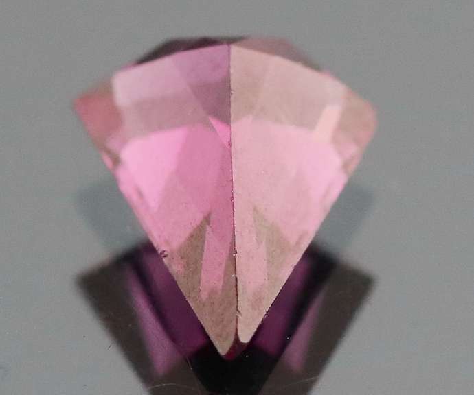 Premium color 2.08ct rich violet pink Rhodolite Garnet