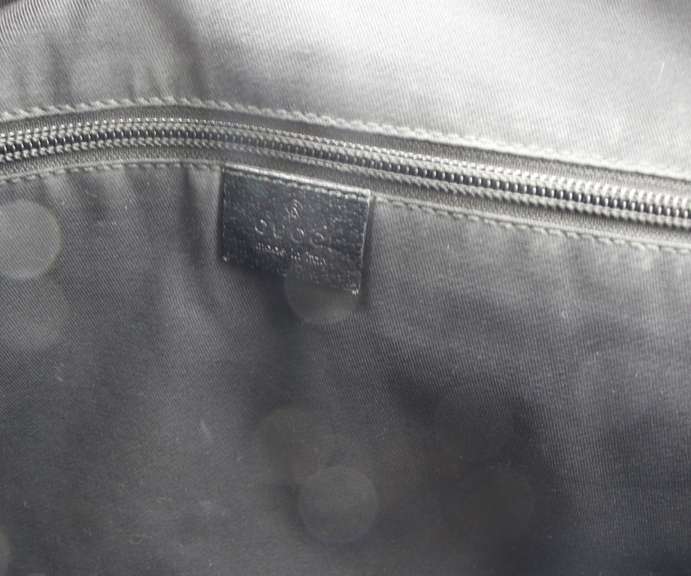 Gucci Canvas Flap Messenger Bag