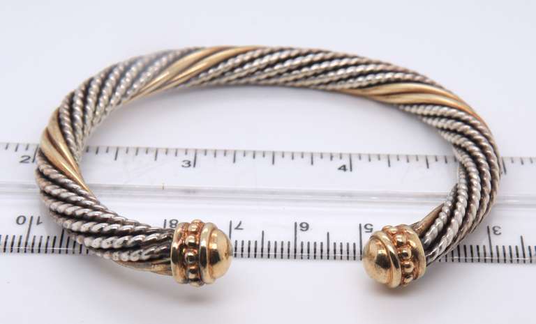 Sterling Silver Cuff Bangle