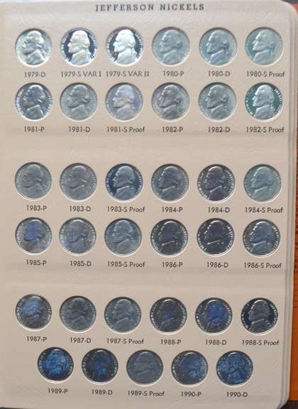 Jefferson Nickels BU & Proof Complete 1938-2010