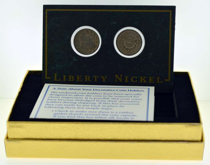 Set of Two 1912 Victory Nickel Set