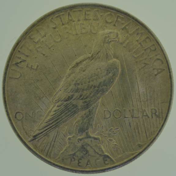 1922 $1 Silver Peace Dollar Coin