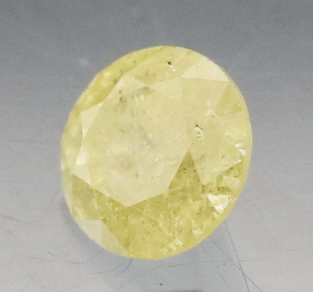 Stunning 0.21ct smooth cut Champagne Diamond solitaire