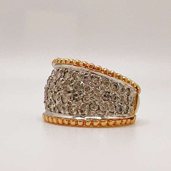 14kt Gold & Diamond Band Ring
