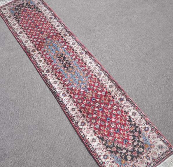 Handmade Persian Design Rug 2.3x10.0
