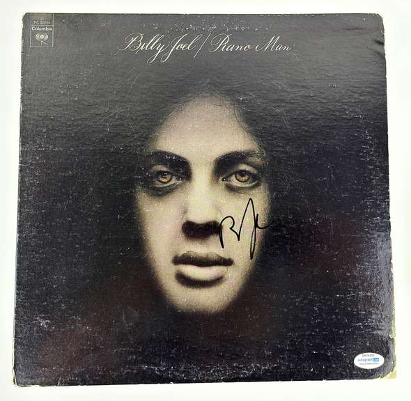 Billy Joel Autographed Signed Piano Man Album LP Vinyl ACOA