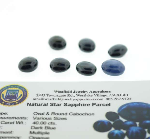 Beautiful Natural Star Sapphire Parcel
