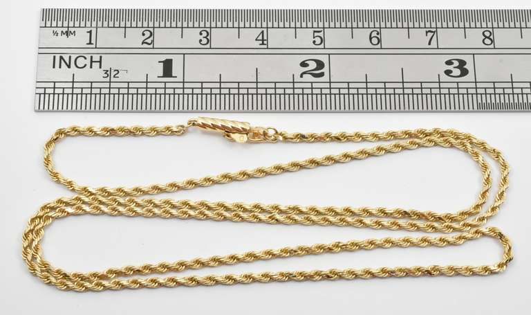 Popular and Practical Rope Necklace