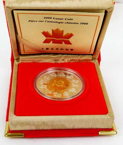 $15 Canada .925 Lunar Coin with COA