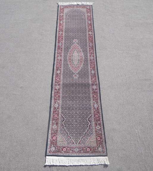 Silk Tabriz Design Mahi 2.3x10.0
