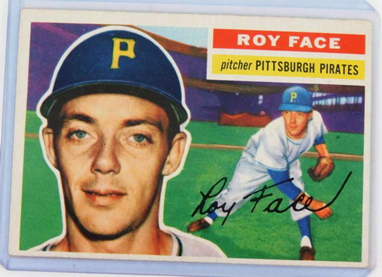 Roy Face 1956 Topps Baseball Card