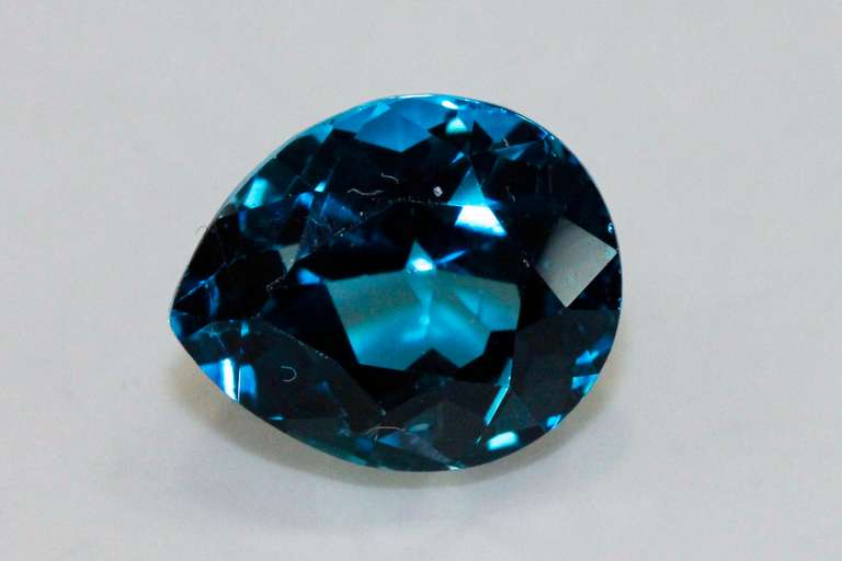 Pleasing, Plump London Blue Topaz Pair - 7.08 ct.