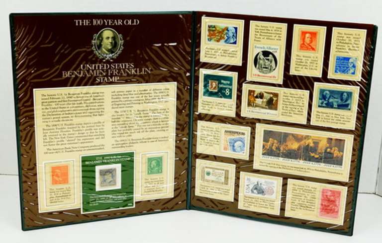 Ben Franklin 100 Year Stamp Folio
