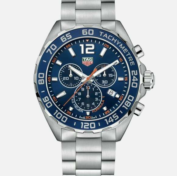 Tag Heuer Swiss Chronograph.