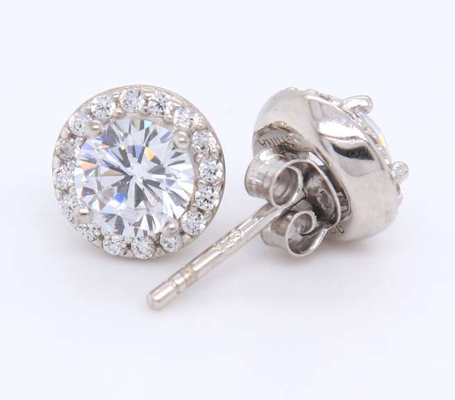 Lot of 2 Sterling Silver Earrings