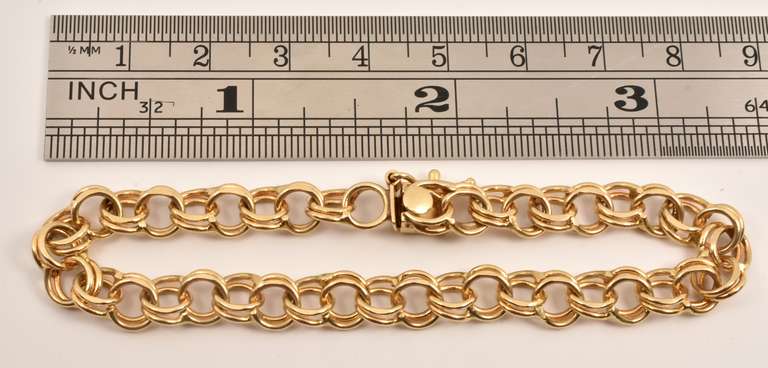 Estate 14k Charm Bracelet