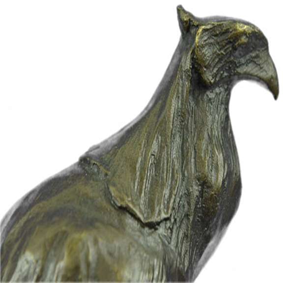 Wildlife Stork Bird Bronze Statue